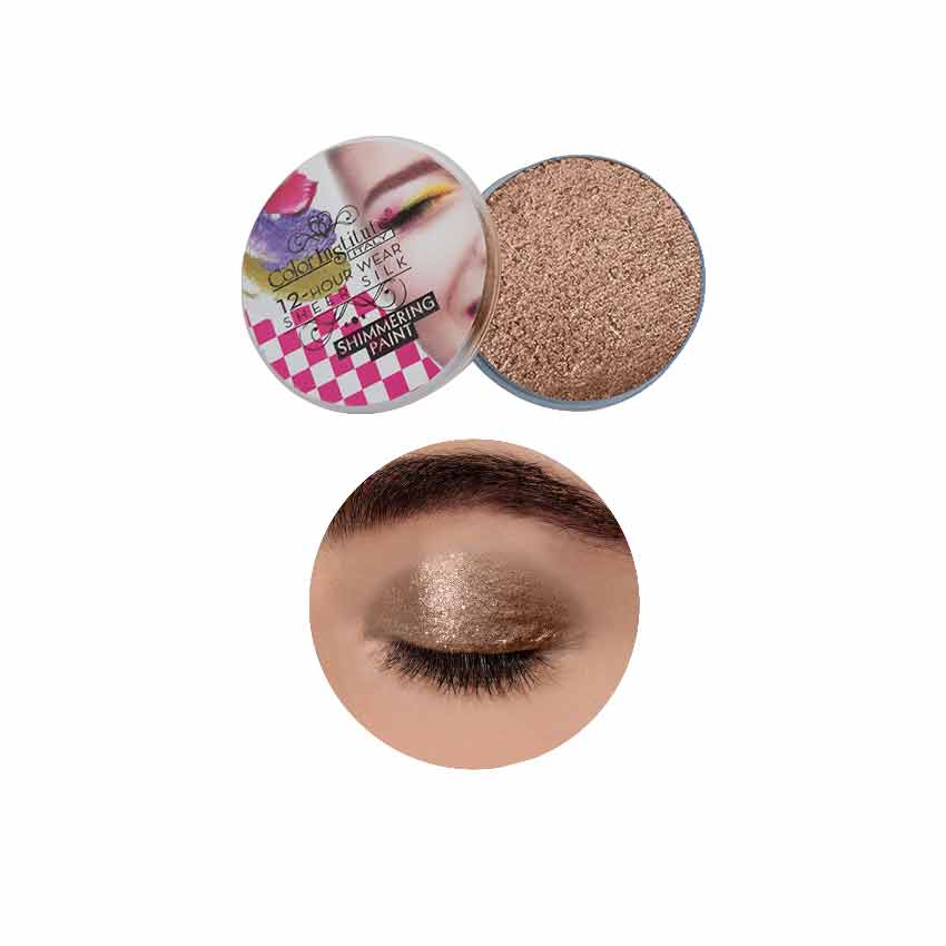 Color Institute Shimmer Eyeshadow . Eye Shimmering Paint Color Institute