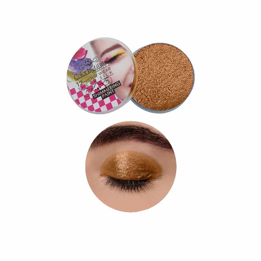 Color Institute Shimmer Eyeshadow . Eye Shimmering Paint Color Institute