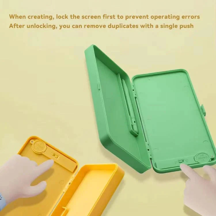 2 in 1 Writing Tablet With Mobile Shaped Pencil Box Cosmia.pk