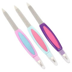 2 In 1 Stainless Steel Nail Filer Cosmia.pk