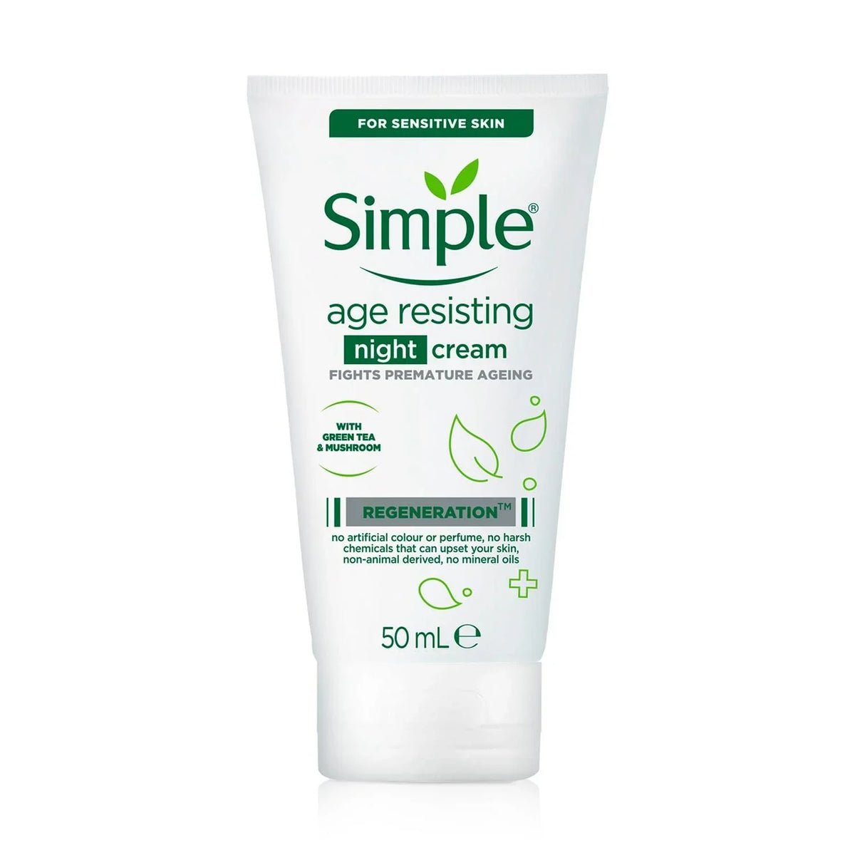 Simple Regeneration Age Resisting Night Cream - 50ml Simple