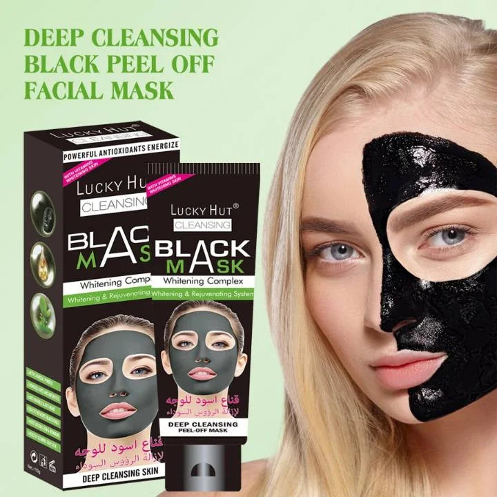 Lucky Hut Black Peel Off Mask – Best Blackhead Remover Mask Lucky Hut