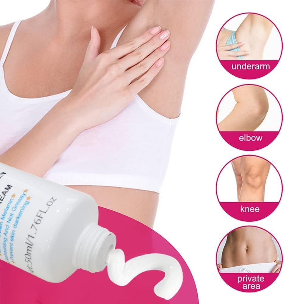 Guanjing Kojic Acid & Collagen Underarm Whitening Cream – 50ml Guanjing