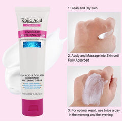 Guanjing Kojic Acid & Collagen Underarm Whitening Cream – 50ml Guanjing