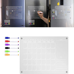 Acrylic, Magnetic Monthly Weekly Planner Calendar Boards Cosmia.pk