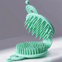 2 In 1 Double Sided Shampoo Brush Silicone Soft Cosmia.pk