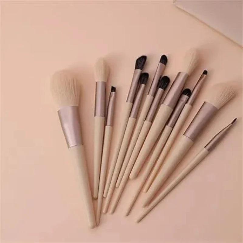 12 Pcs Fancy Make Up Brush Set Cosmia.pk