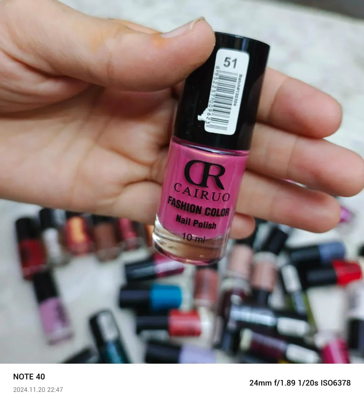 Cairuo Permanent Nail Polish CR