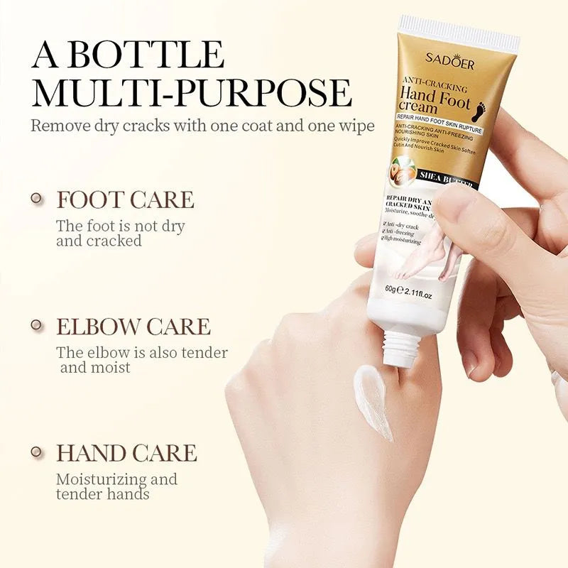 Sadoer She Butter Anti-Repair Foot and Hand Cream - 60g Sadoer
