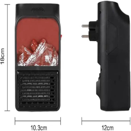 Portable Mini Electric Fan Heater Low Energy Cosmia.pk