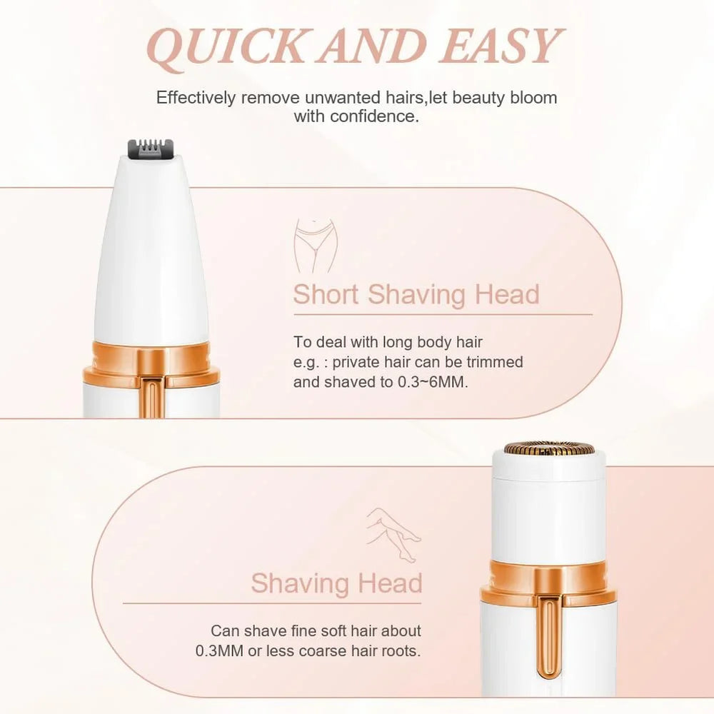 Multifunctional 4 Way Lady Shaver Cosmia.pk
