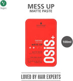 Schwarzkopf Osis+ Texture Mess up Matte Paste 100ml