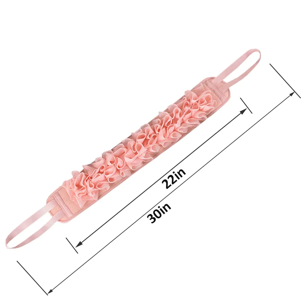 Back Scrubber for Shower, 30 Inches Long Strap Double Sided Cosmia.pk