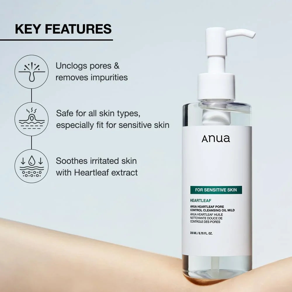 ANUA Heartleaf Pore Cleansing Oil - 200ml Anua