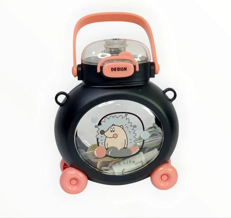 Cute Hedgehog Kids Water Bottle - 800ml Cosmia.pk