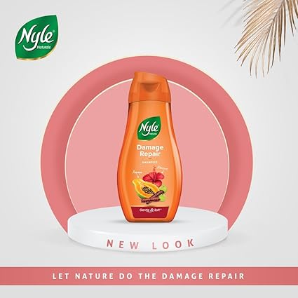 Nyle Naturals Damage Repair Shampoo - 180ml Nyle