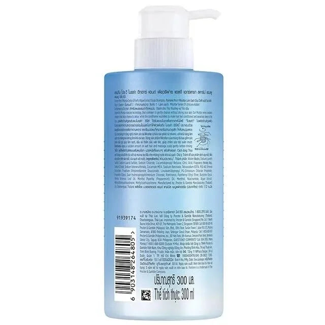 Pantene Pro-V Micellar Detox Purify Algae Extract Scalp Shampoo Pantene
