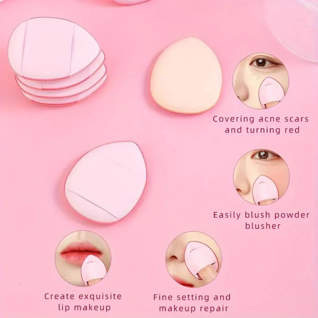 Quetee beauty 4-in -1 Finger Puff Quetee beauty