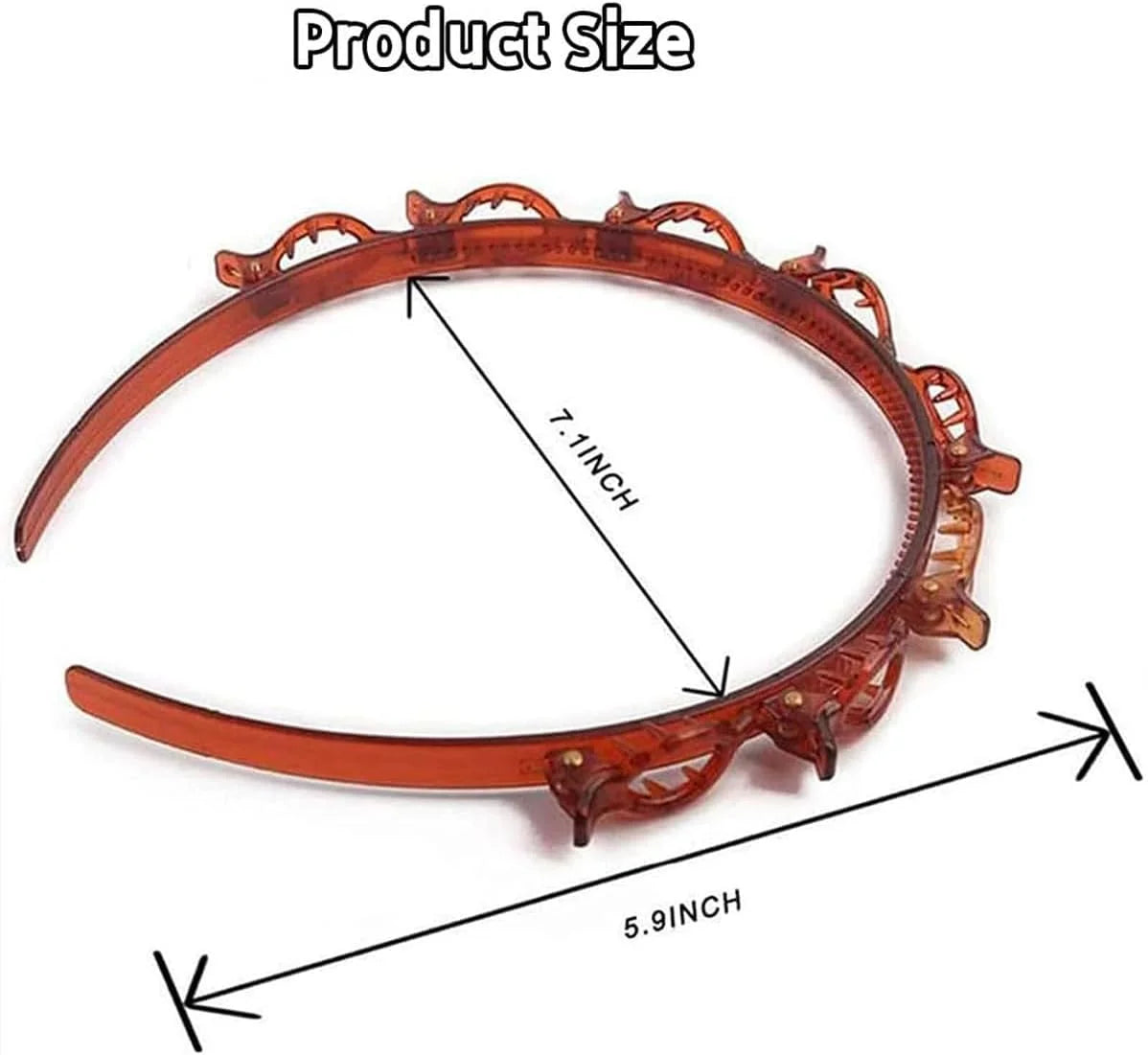 Bangs Hairstyle Hairpin Headband - Each Cosmia.pk