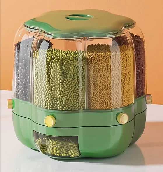 360° Rotating Grain And Cereal Dispenser Cosmia.pk