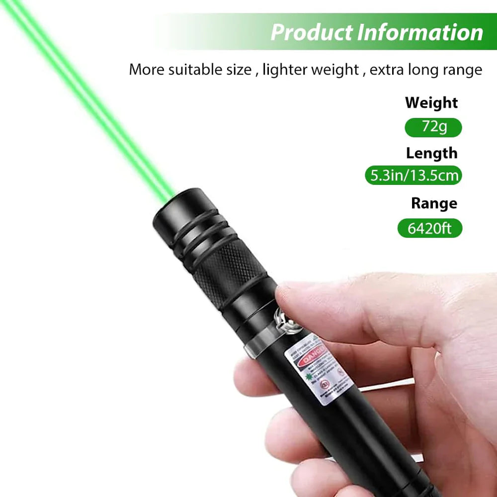 Metal Green Multipurpose Laser Light with designing Disco Pointer Pen Cosmia.pk