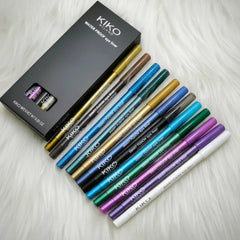 KIKO Milano Waterproof Eyeliner pencils - 12Pcs KIKO MILANO