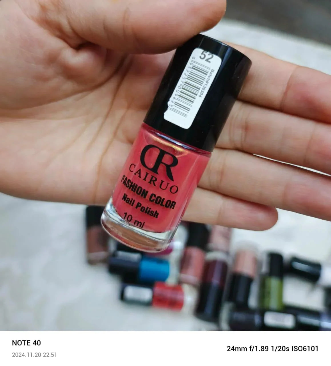 Cairuo Permanent Nail Polish CR