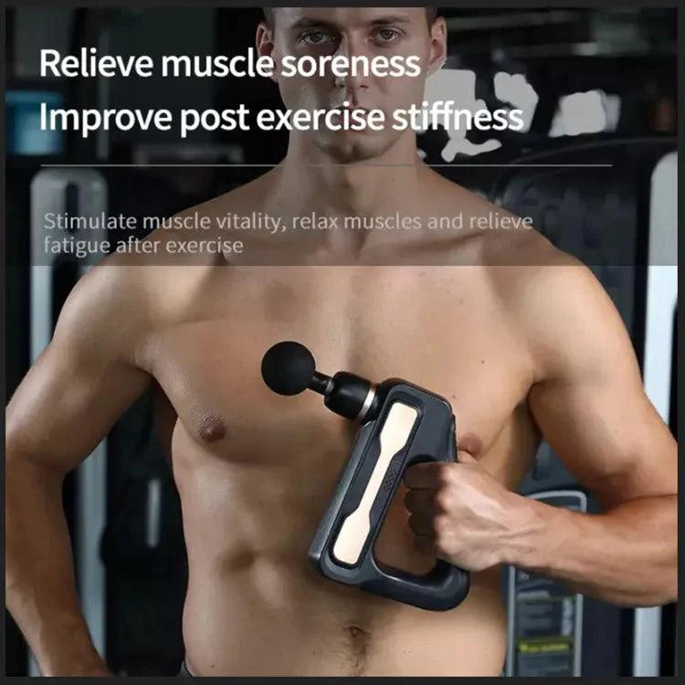 Original Triangle Fascia Gun Deep Tissue Muscle Massager Cosmia.pk