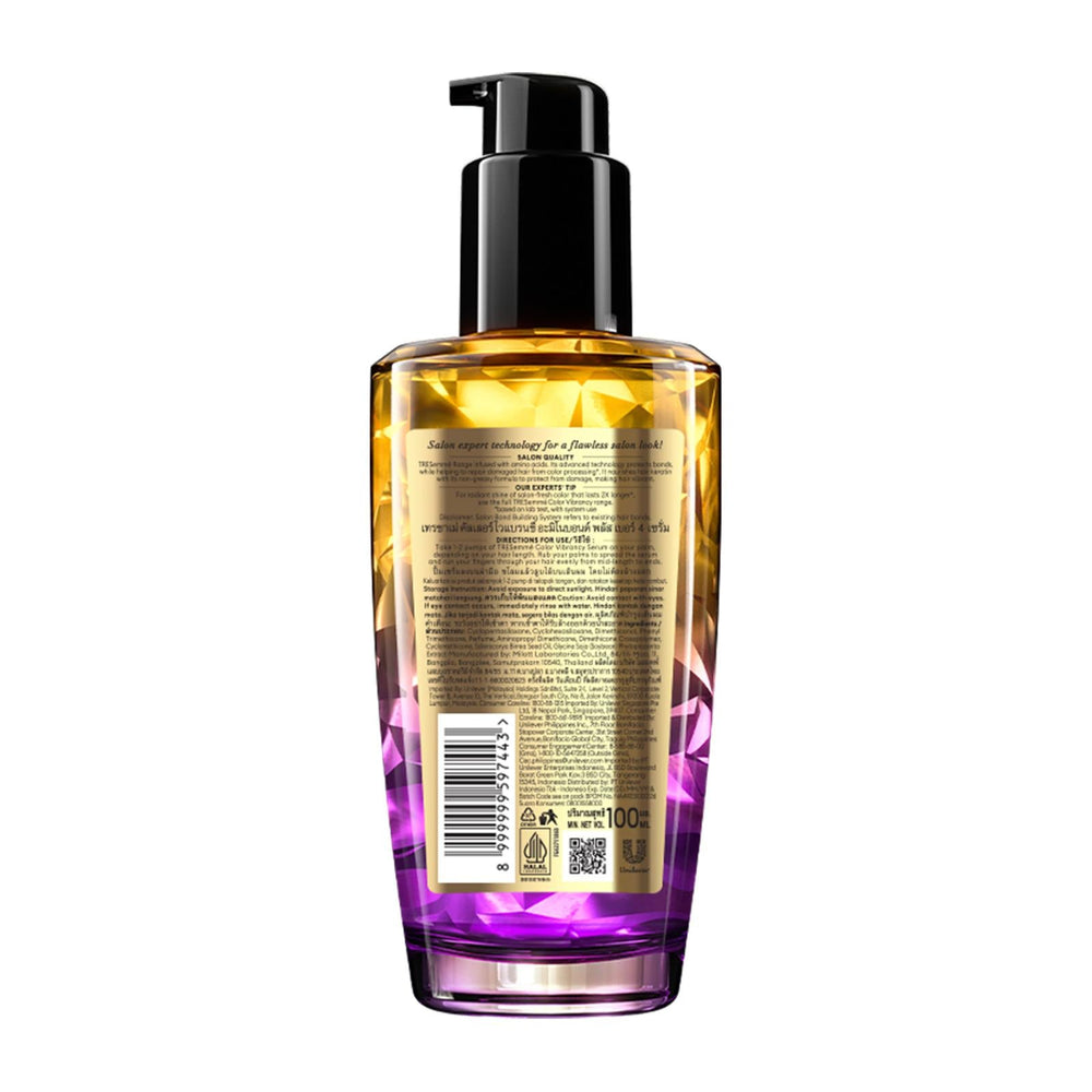 Tresemme Color Vibrancy Serum Repair Damaged Hair from Color Processing - 100ml Tresemme