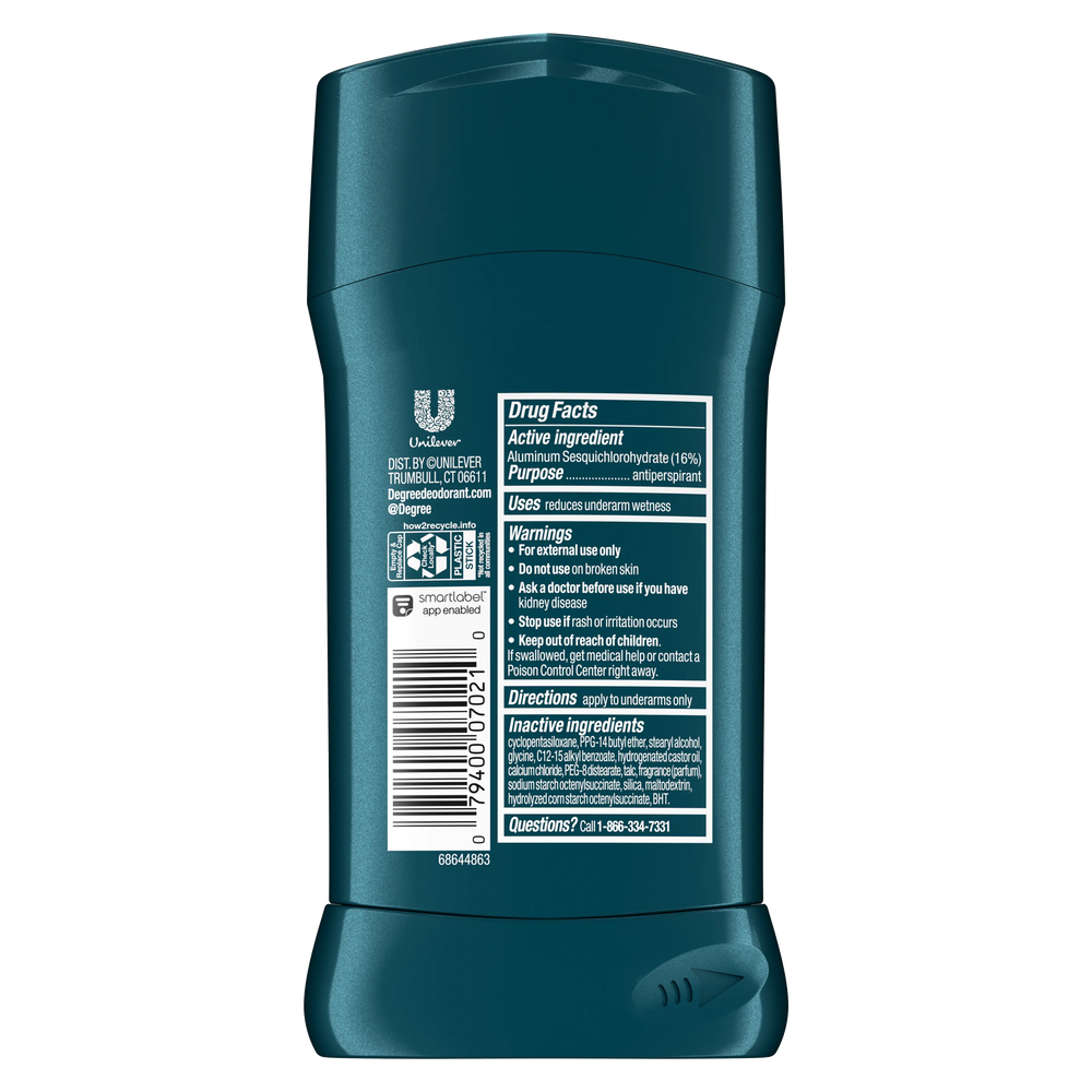 Degree Sport Defense Antiperspirant Deodorant Stick for Men - 76g Degree