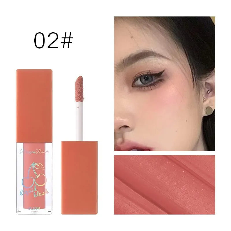 Dragon Ranee Fruit Juice Natural Shiny Liquid Blushes (4 pcs) Dragon Ranee