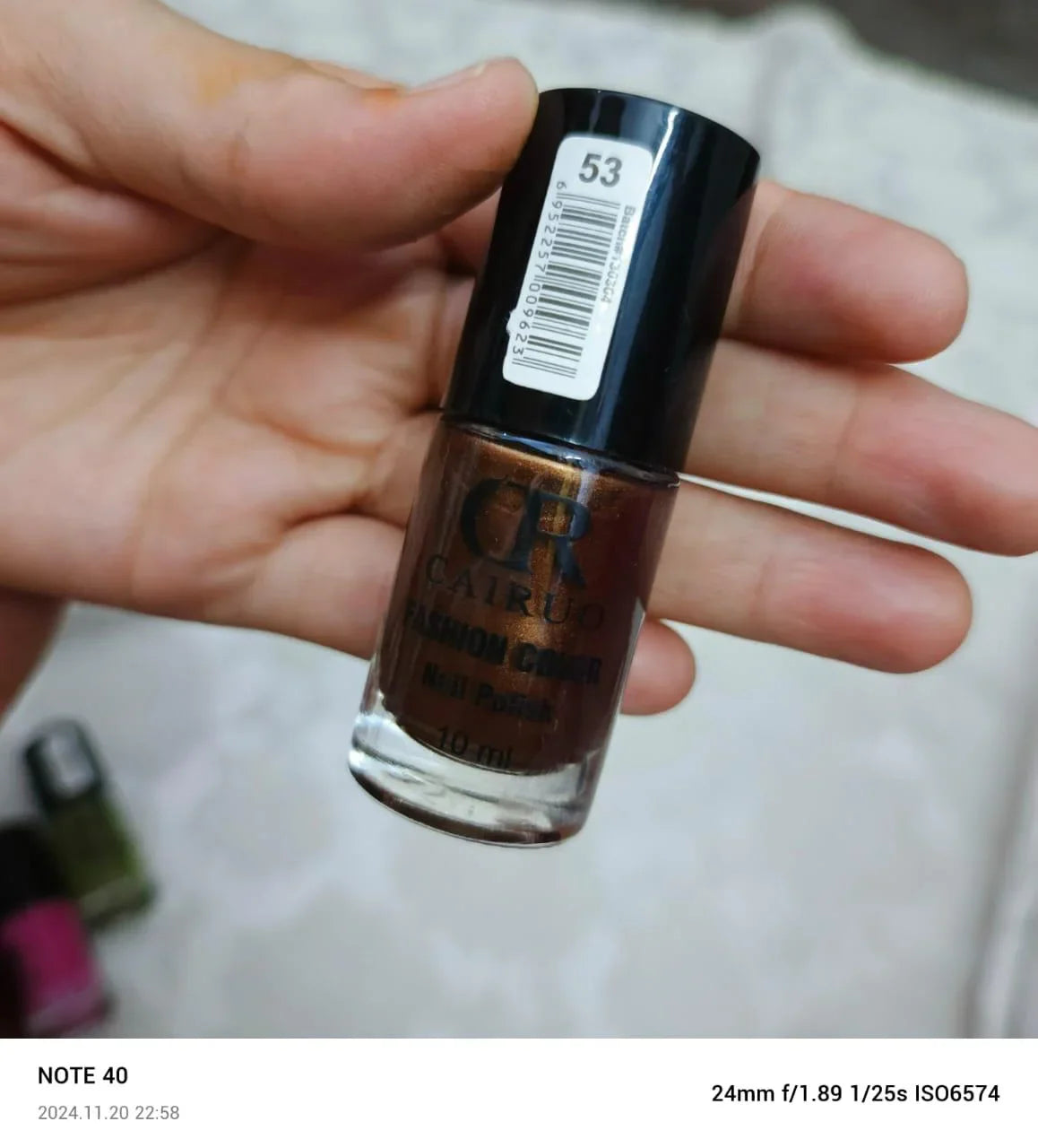 Cairuo Permanent Nail Polish CR