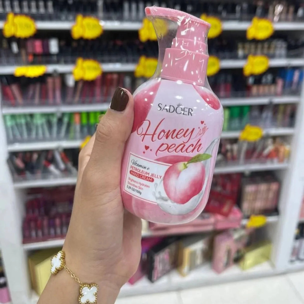 Sadoer Honey Peach Vitamin E Hand Cream – 150g Sadoer