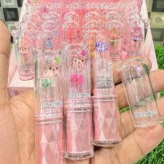 Mocallure Cat Theme Flower Jelly Transparent Lipstick Mocallure