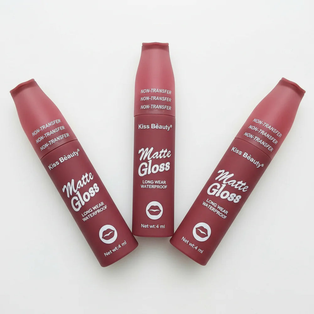 Kiss Beauty Non Transfer Matte Liquid Lip Gloss Kiss Beauty