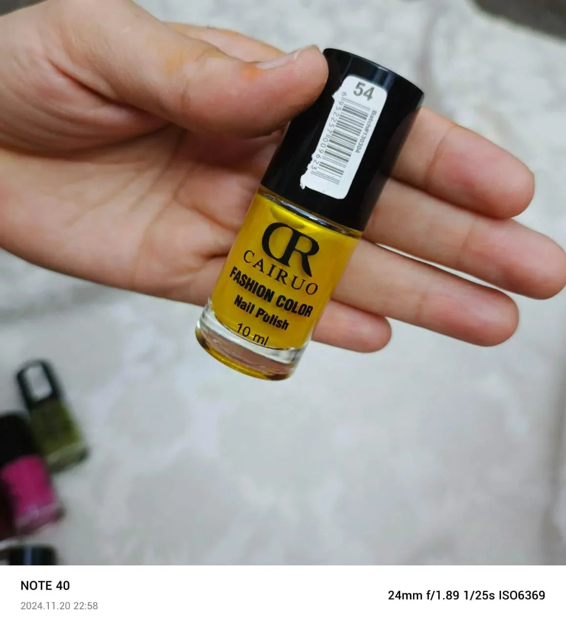 Cairuo Permanent Nail Polish CR