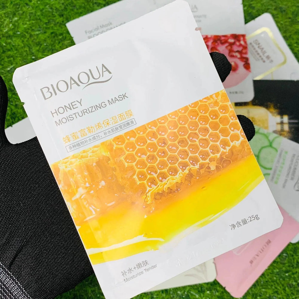 Moisturizing Face Sheet Masks - 10pcs Bioaqua