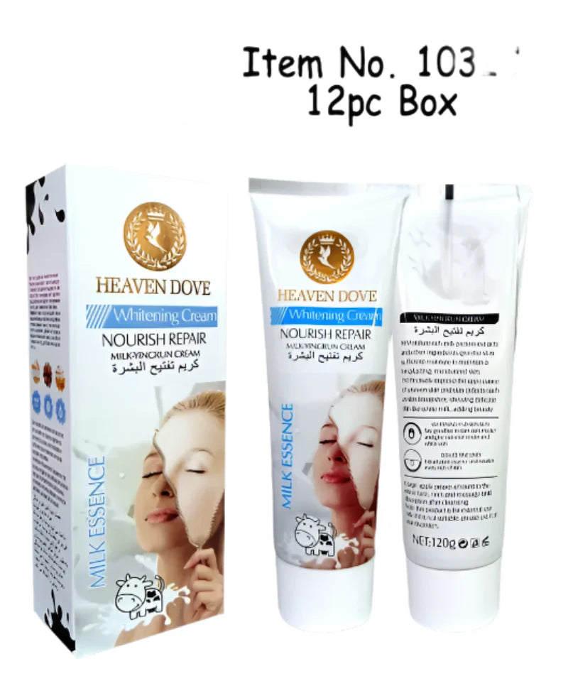 Heaven Dove Nourish Repair Milk Essence Whitening Cream 120g Heaven Dove