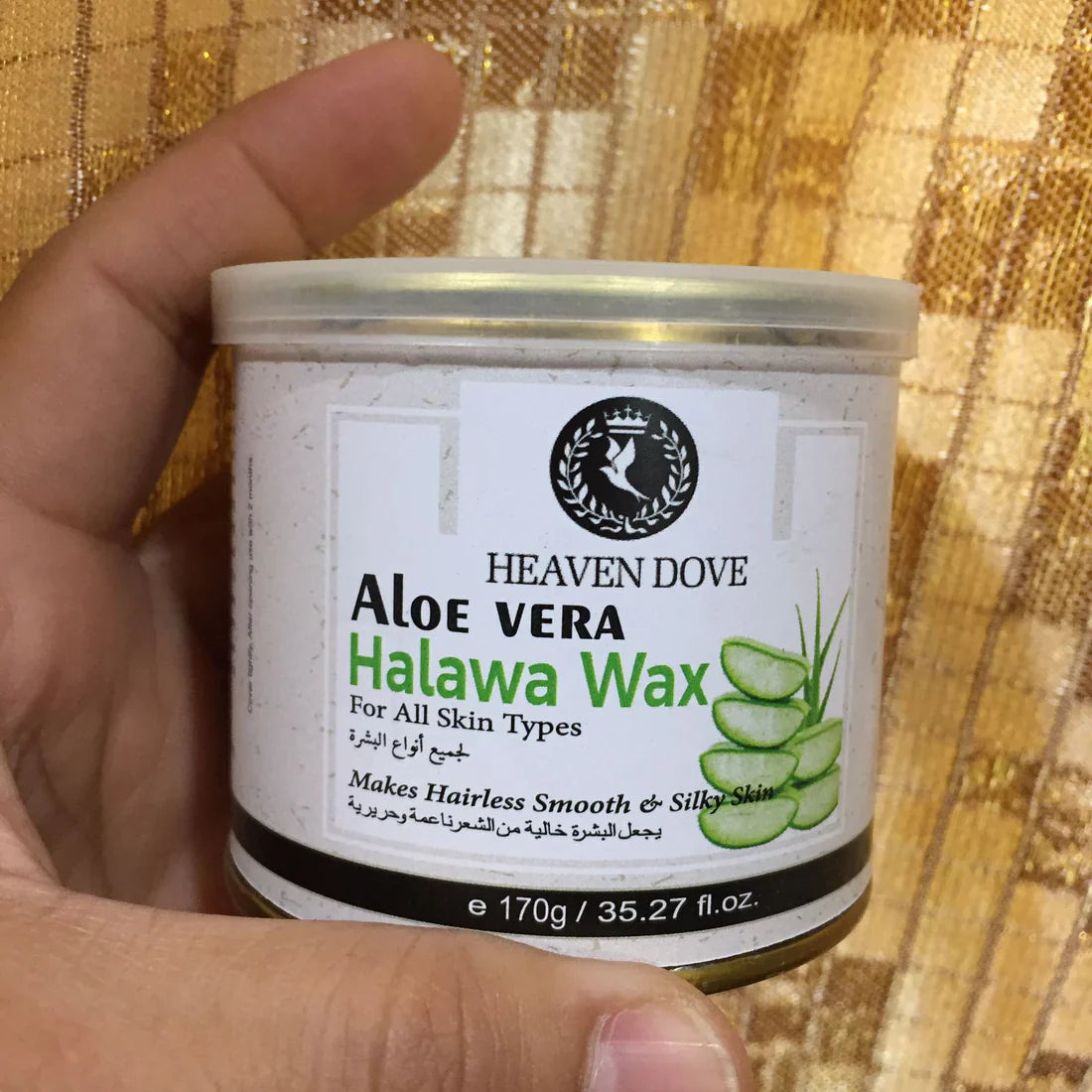 Heaven Dove Aloe Vera Halawa Finger Wax 170g Heaven Dove