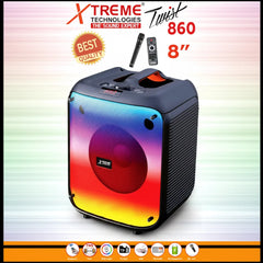Xtreme Twist 860 Rechargeable Mobile Bluetooth 8" Speaker Xtreme