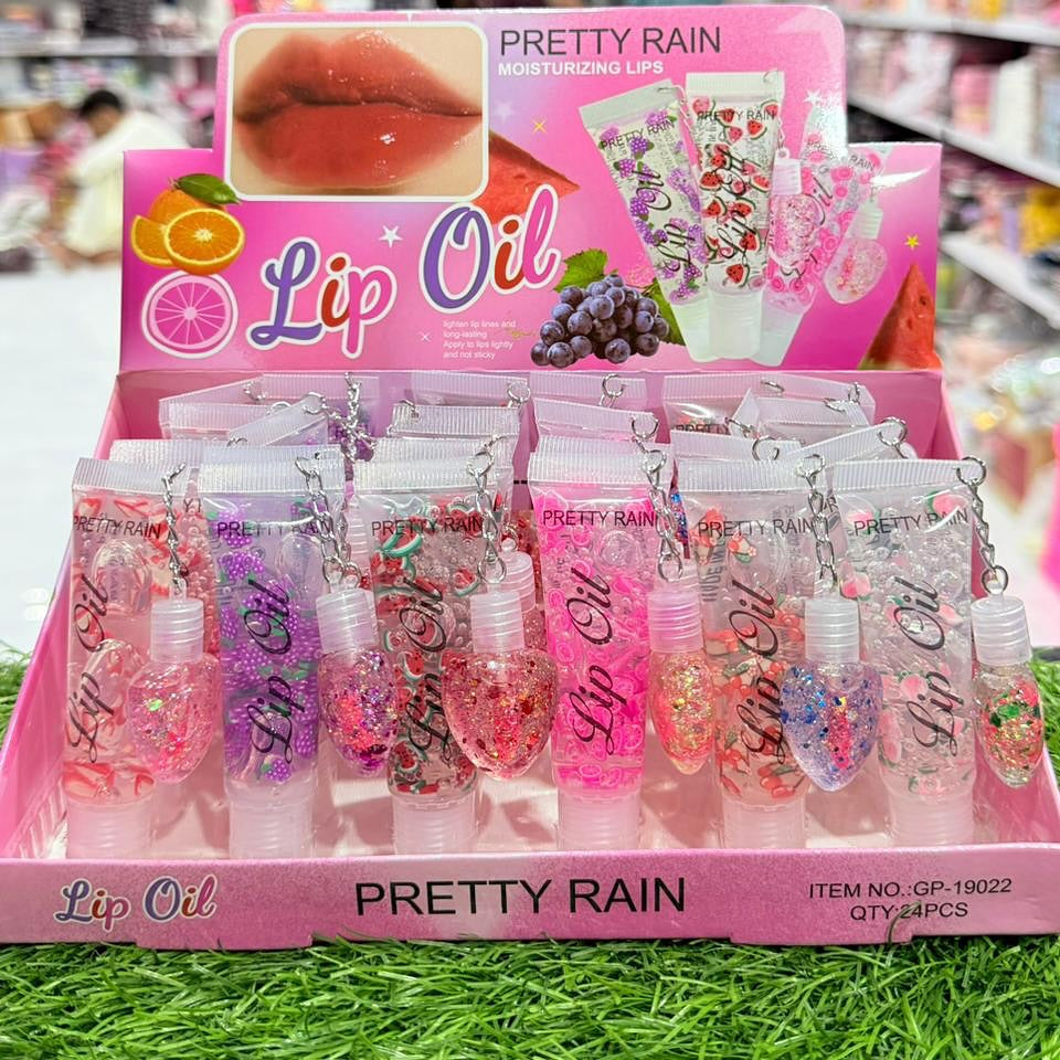 Pretty Rain Lip Oil – Nourishing, Glossy & Hydrating Lip Treatment Pretty Rain