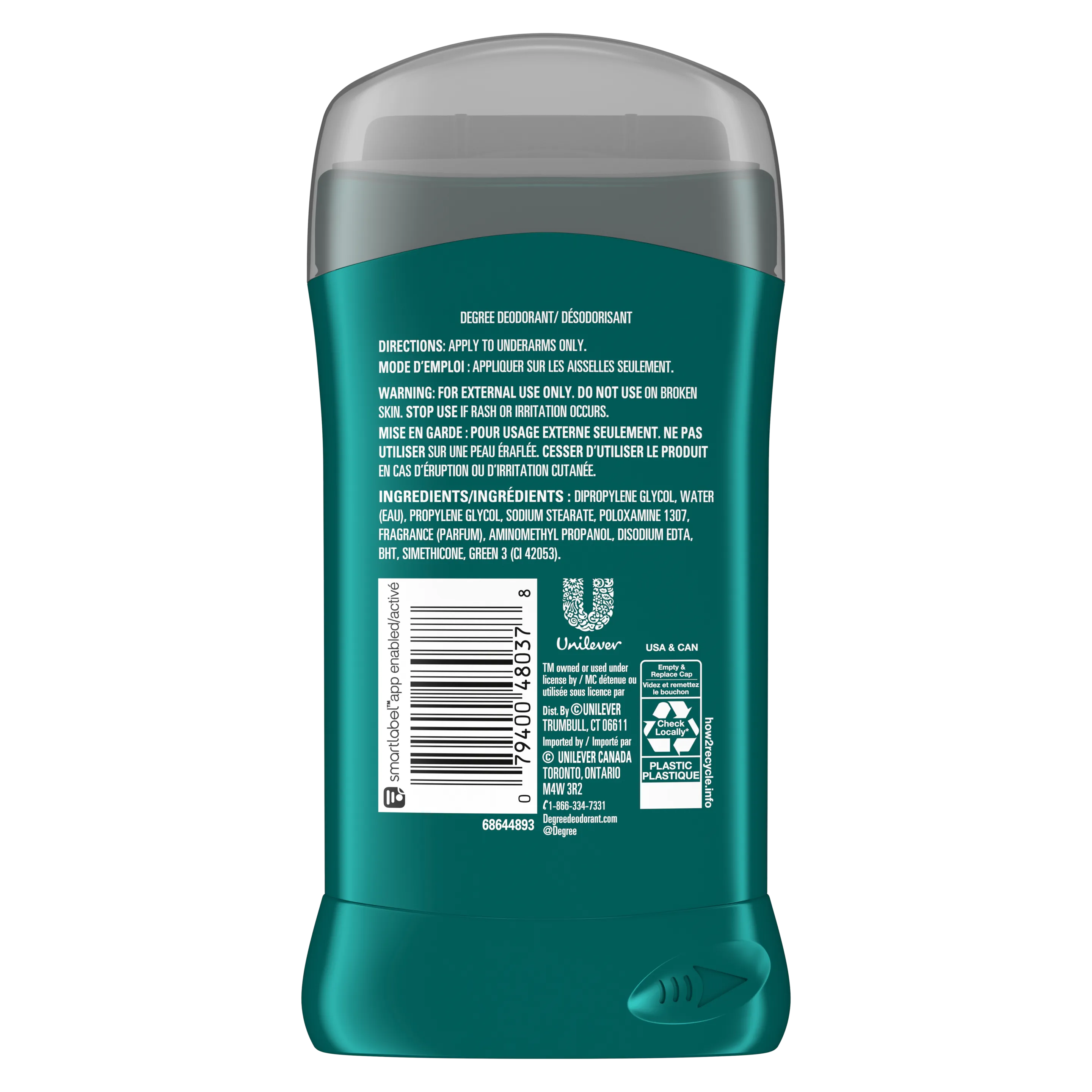 Degree Men Deodorant Stick – Wild Woods - 85g Degree