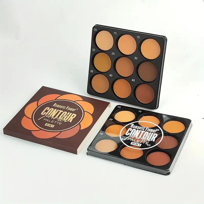 Romantic Flower 9‑in‑1 Contour Palette Romantic Flower