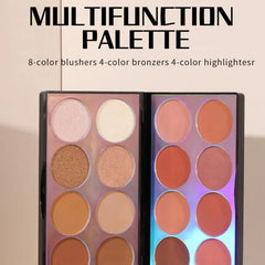 Miss Rose Double Sided Laser Face Kit - 16 Color Miss Rose