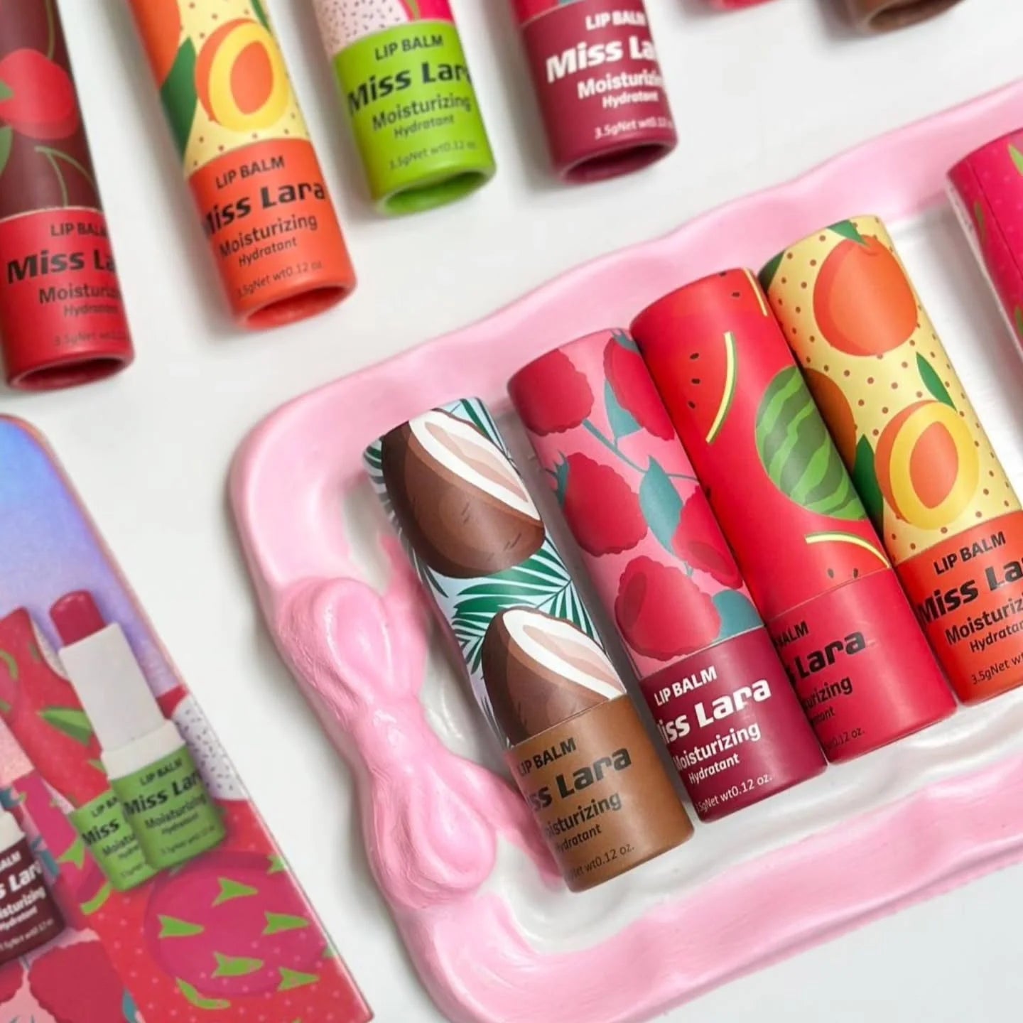 Miss Lara Fruity Moisturizing Hydrant Lip Balm Miss Lara