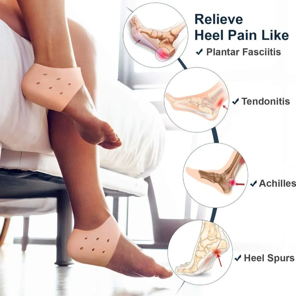 Anti Crack Silicone Gel Heel & Foot Protector Cosmia.pk