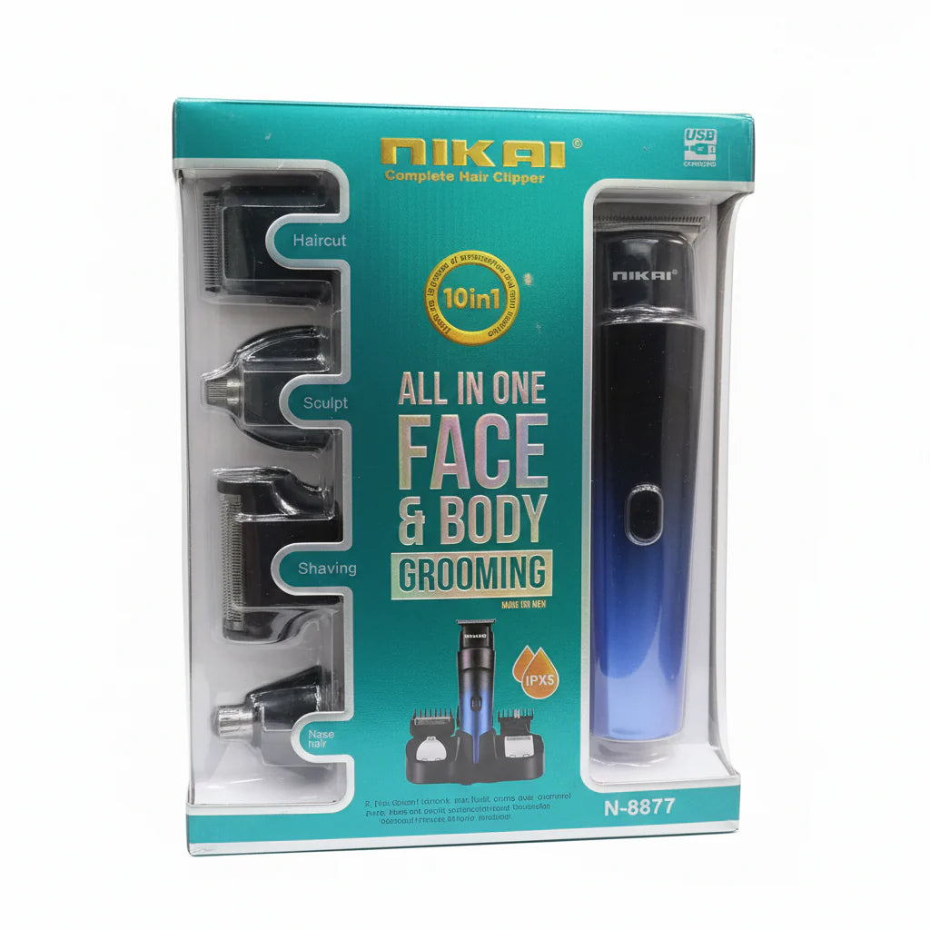 Nikai 10-in-1 Hair Trimmer Kit Nikai