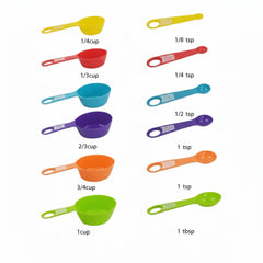 Yangli 10-piece plastic measuring cup and spoon set Yangli