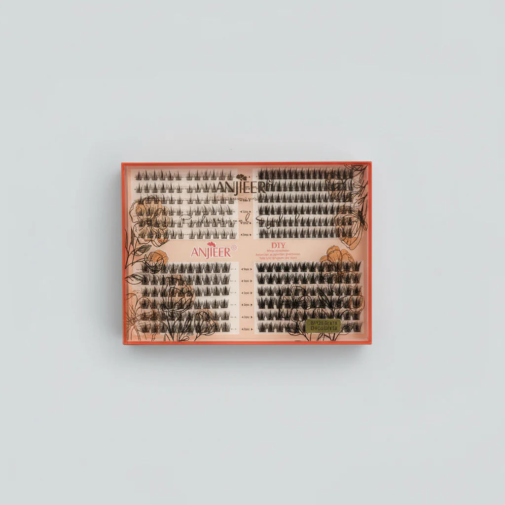 Anjieer Diy 4 Setting Eyelashes Anjieer