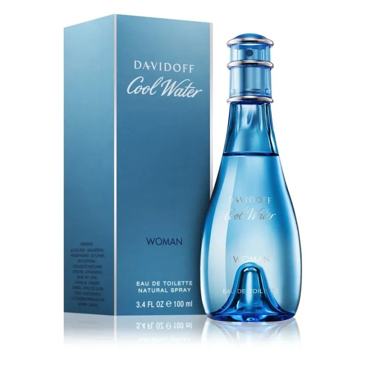 Davidoff Cool Water Woman EDT – 100ml - 100% Original Tester Davidoff